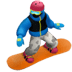 🏂🏻 Snowboarder Tonalità Pelle Chiara Emoji