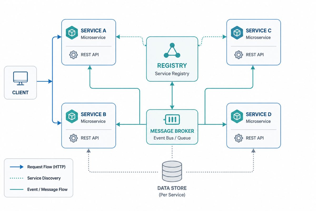 Go Micro architecture diagram