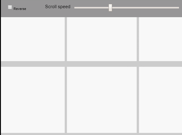 Scroll by dragging the screen with touch or mouse C3