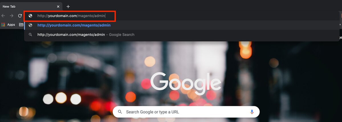 What is an Admin URL?