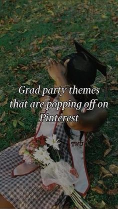 Grad themes we haven’t seen a million times 📌