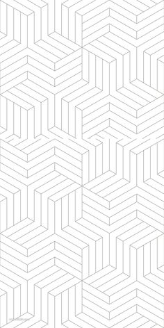 an abstract white background with lines in the shape of cubes and rectangles