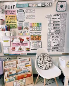White Board Set Up Ideas, Classrooms Elementary, Elementary Teaching, Elementary Resource Room, Classroom Student Center, Teachers Corner Ideas Classroom, Tools For Reading Sound Wall, Classroom Things, Classroom Esthetics