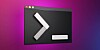 Illustration of a Unix-ish terminal