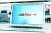 LastPass logo on a laptop