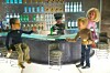 The puppets from Team America: World Police gather at a bar for drinks.