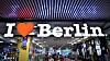 A sign on a shop reading: I love Berlin, with love represented by a red heart shape