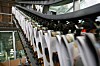 newspapers in a printing press