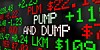 Pump and dump stock ticker
