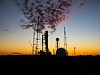 Artemis II on the launchpad at sunset (pic: NASA/Sam Lott)