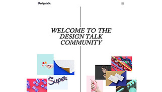 Arts website templates - Design Blog & Groups