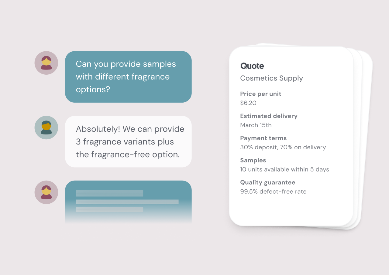 Review and engage suppliers in one place