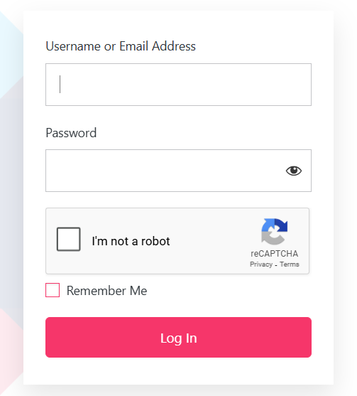 Google reCAPTCHA enabled on Login Page