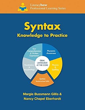 Book cover Syntax Knowledge to Practice (Literacy How Professional Learning)