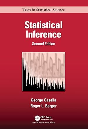 Book cover Statistical Inference (Chapman & Hall/CRC Texts in Statistical Science)