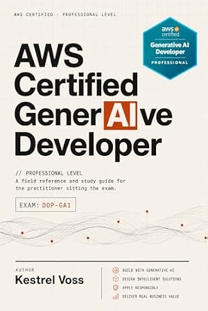 Book cover AWS Certified Generative AI Developer – Professional: A Field Reference and Study Guide for the Practitioner Sitting the Exam