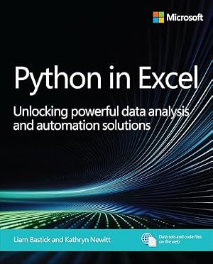 Book cover Python in Excel: Unlocking powerful data analysis and automation solutions