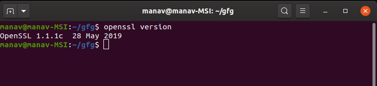 Checking-Openssl-Version-in-Linux