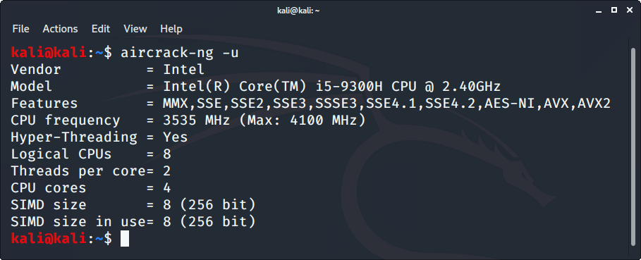 capture cpu and simd hash