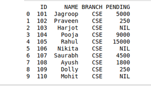 data wrangling using merge opeartions