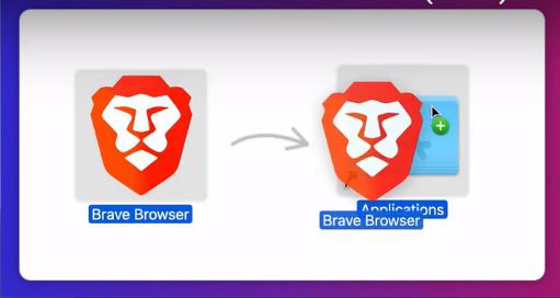 Dragging-the-Brave-file-into-Applications