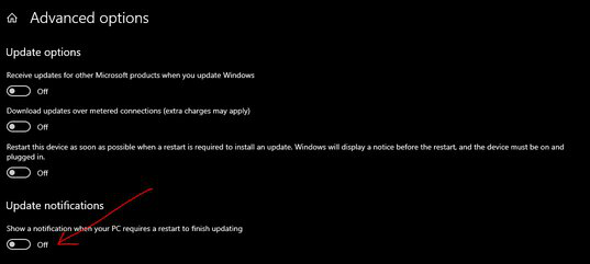 Turn-off-the-Update-Notification
