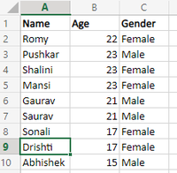 Delete Rows in Excel