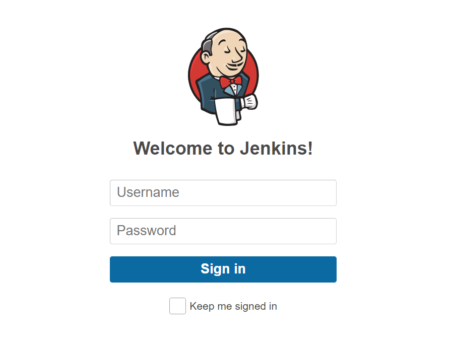 Jenkins login