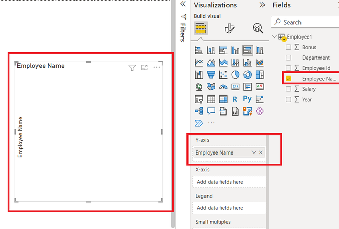 Power BI - Create 100% Stacked Column Chart