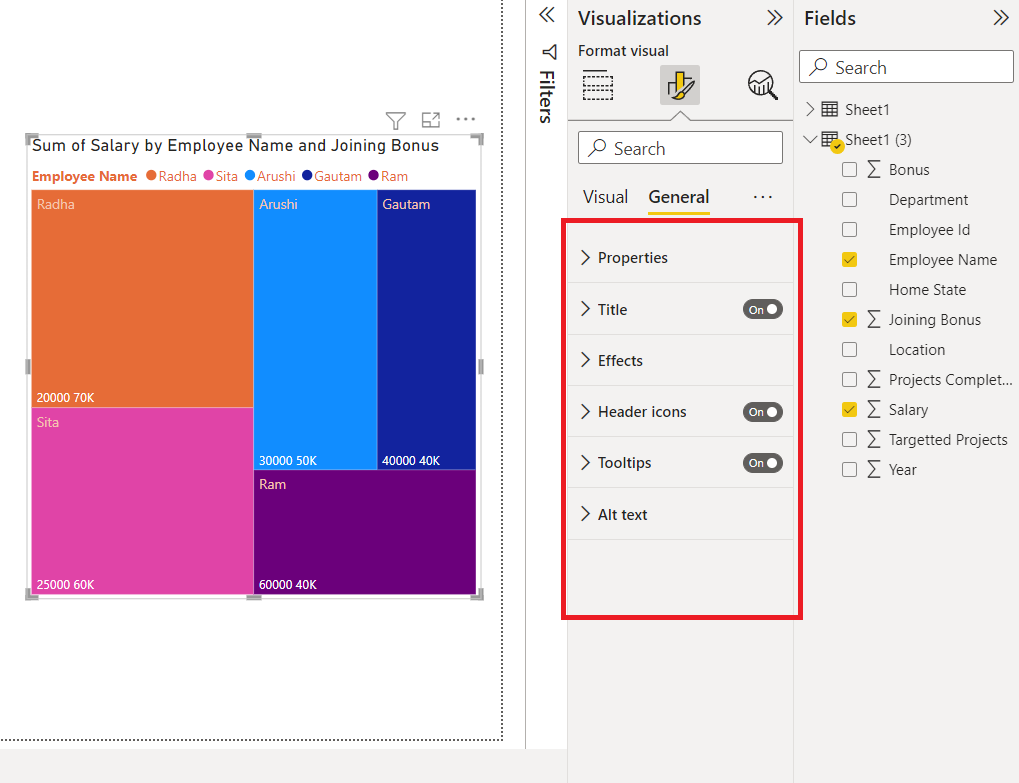 General-formatting