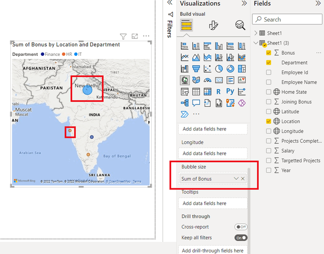 Power BI - How to Create a Map?