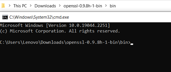Redirect path to bin folder