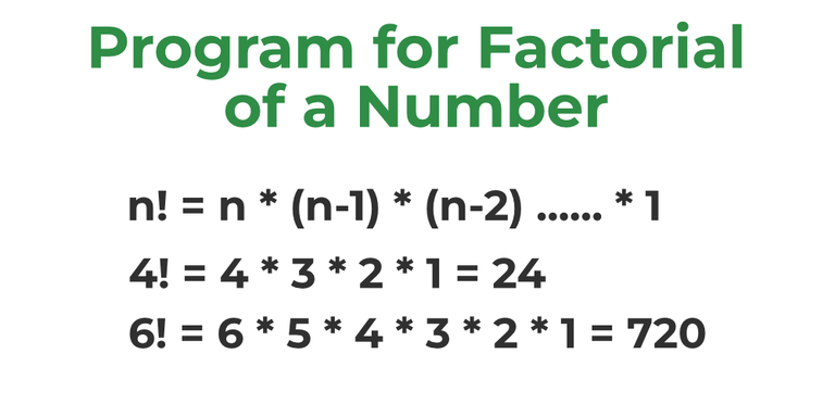 Factorial of a Number