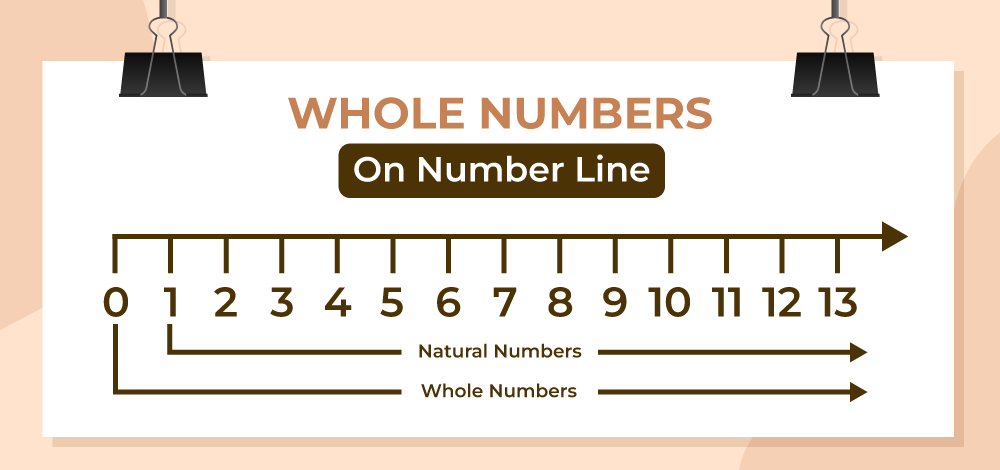 Whole Numbers on Number Line