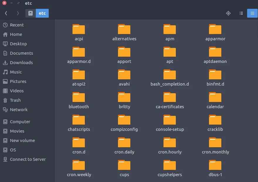 etc-linux-directory