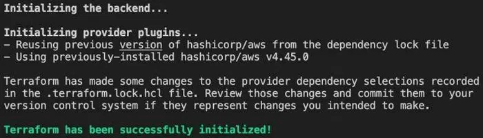 Terraform Init 