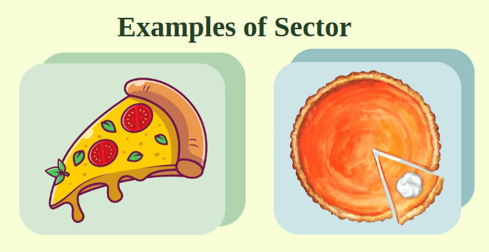 Examples of Sector of a Circle