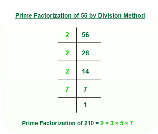 Prime Factorization by Division Method