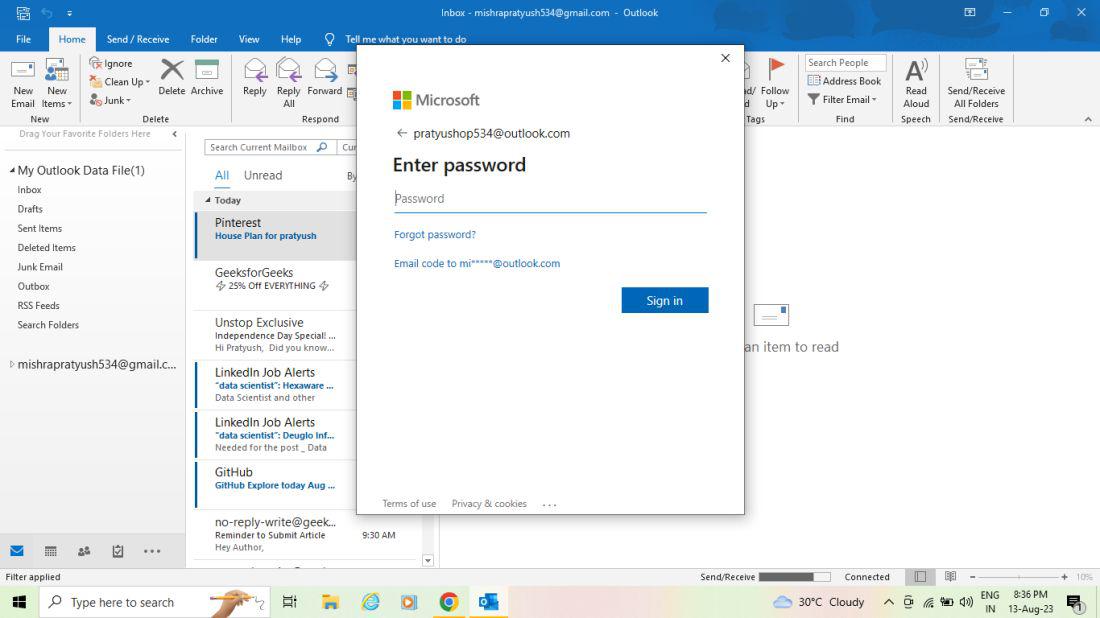 How to Add an Additional Email Account to Outlook