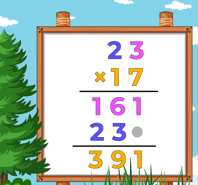 Multiplication of Two Digit Numbers