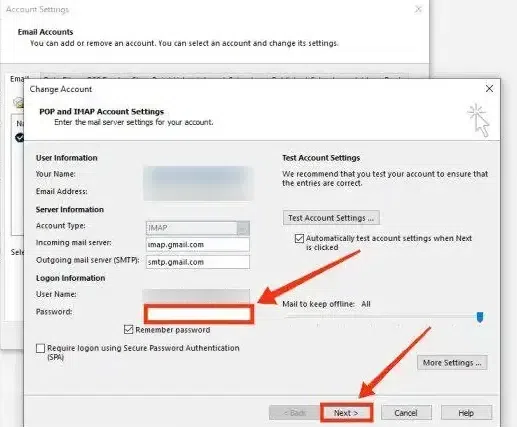 How to Change Password in Outlook