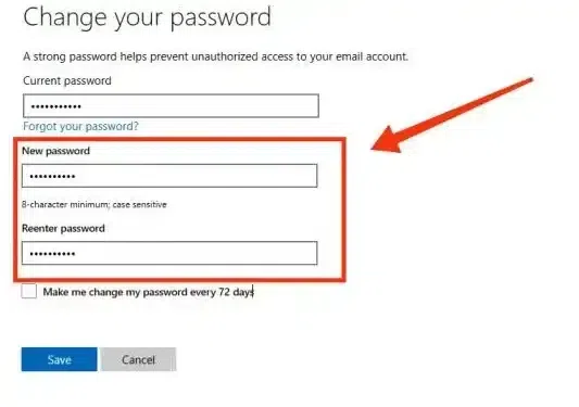 How to Change Password in Outlook