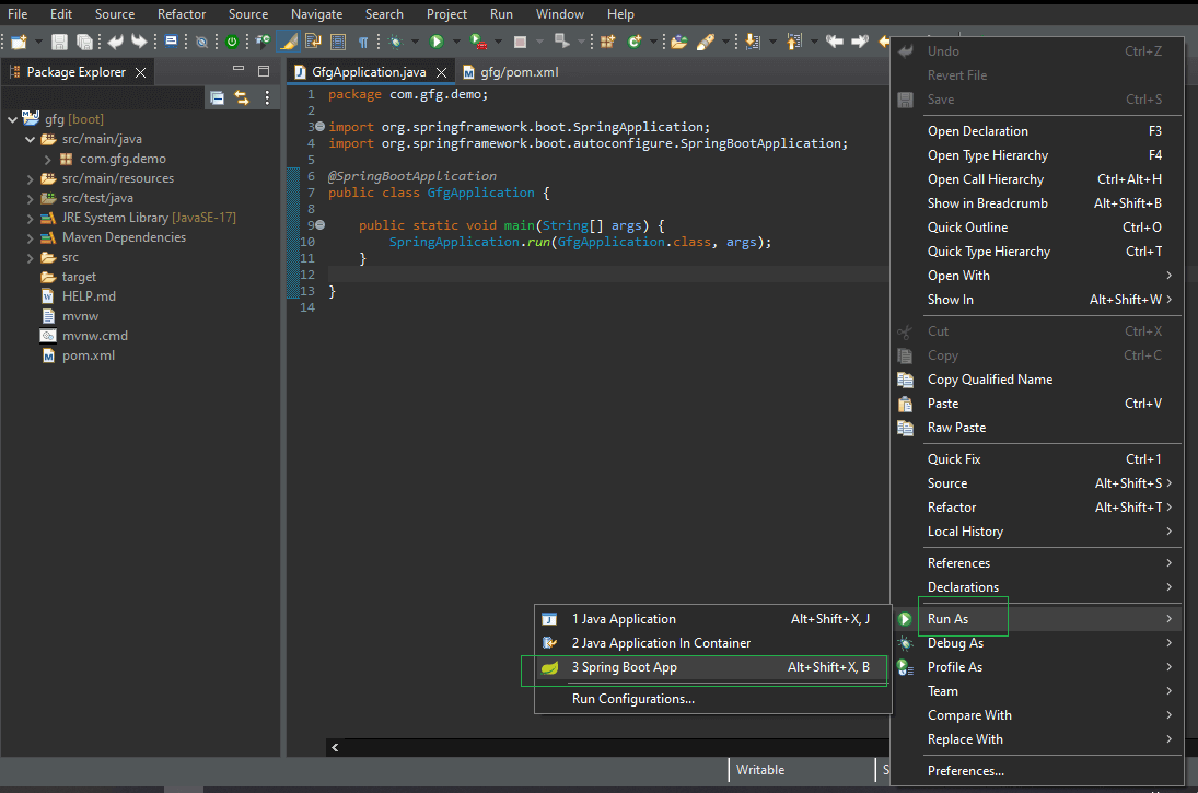 Run instruction for Project