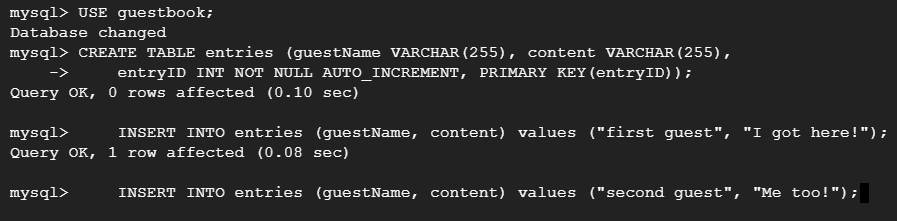 Creating queries in SQL