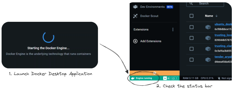 Docker Desktop on Windows