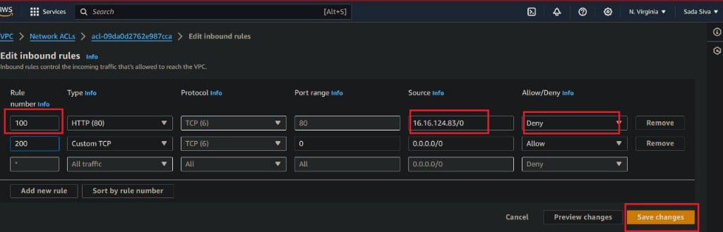 block your own IP