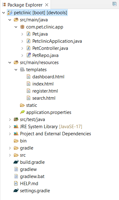 Folder Structure
