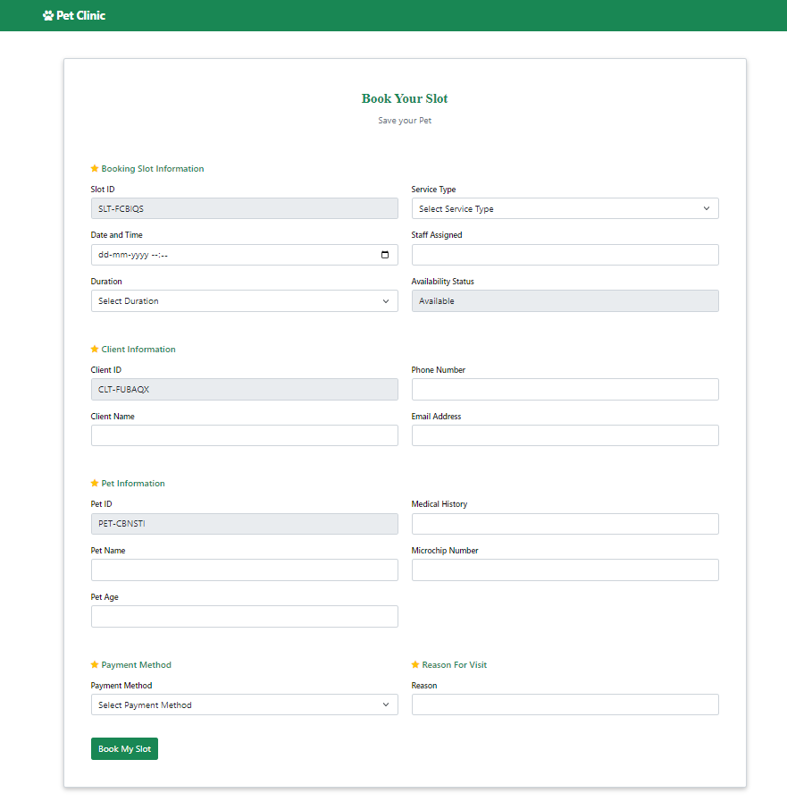 register page