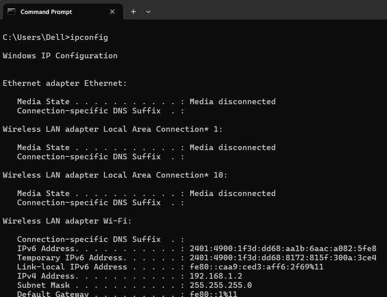 Step_3_ipconfig