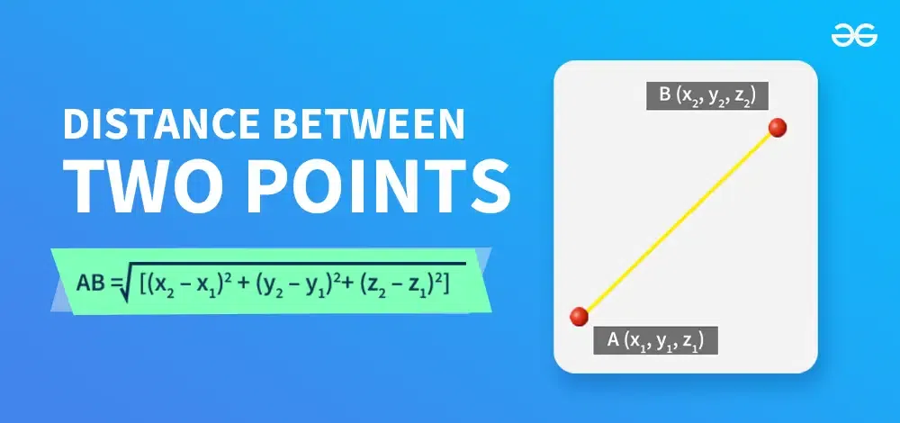 Distance-Between-two-points-calculation-formula